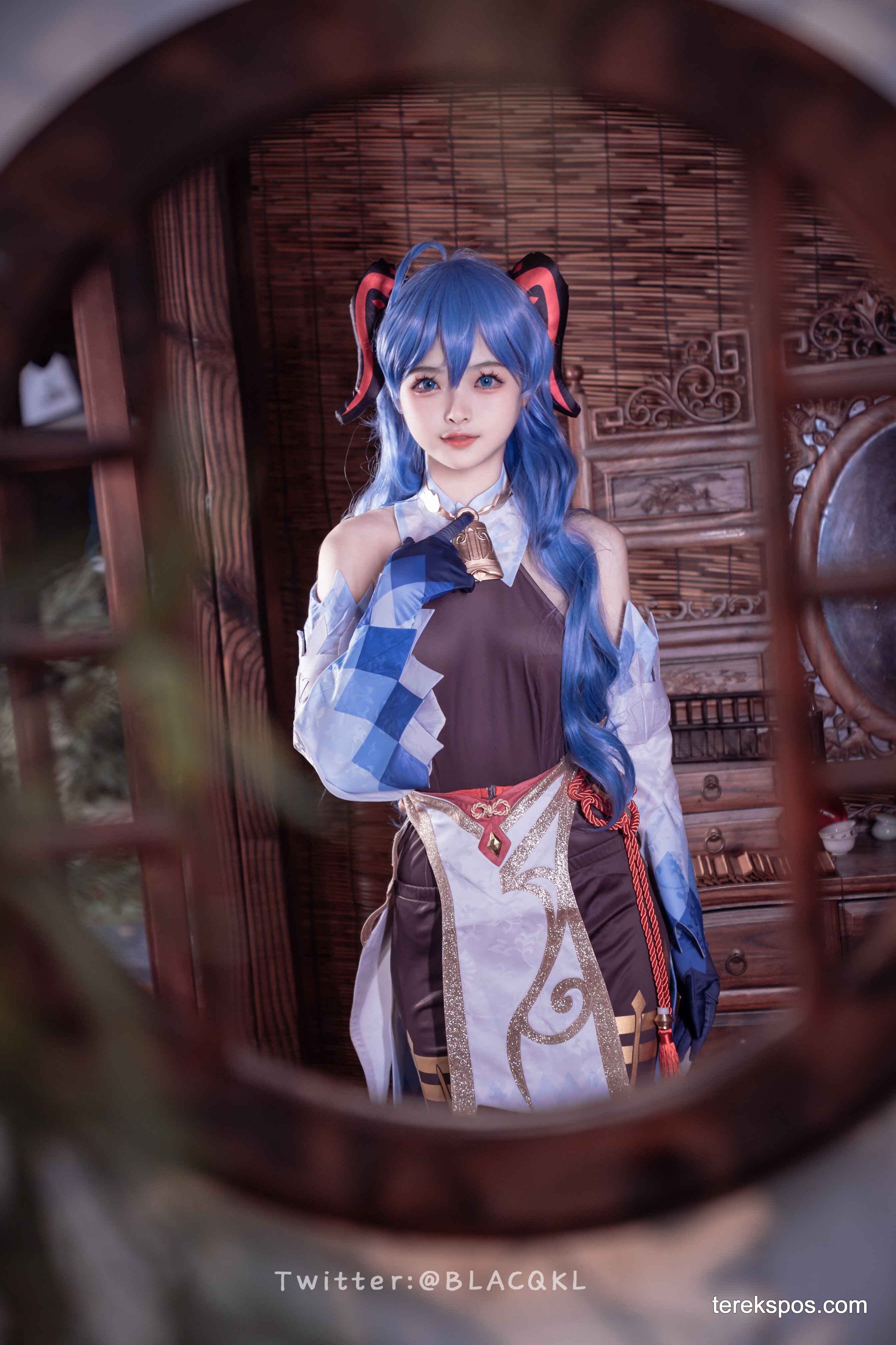 [terekspos.com] Blacqkl (白莉爱吃巧克力) Ganyu Cosplay Genshin Impact (13)