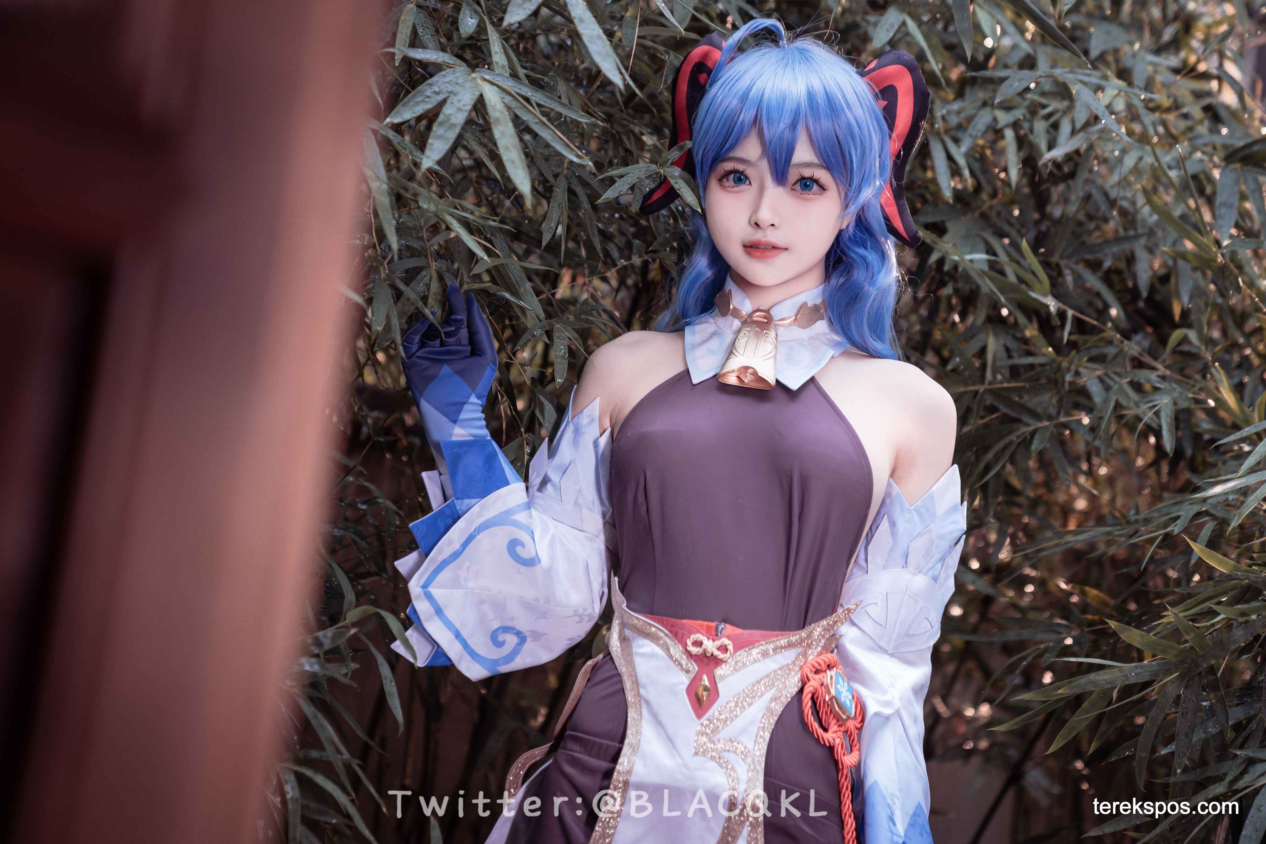 [terekspos.com] Blacqkl (白莉爱吃巧克力) Ganyu Cosplay Genshin Impact (32)