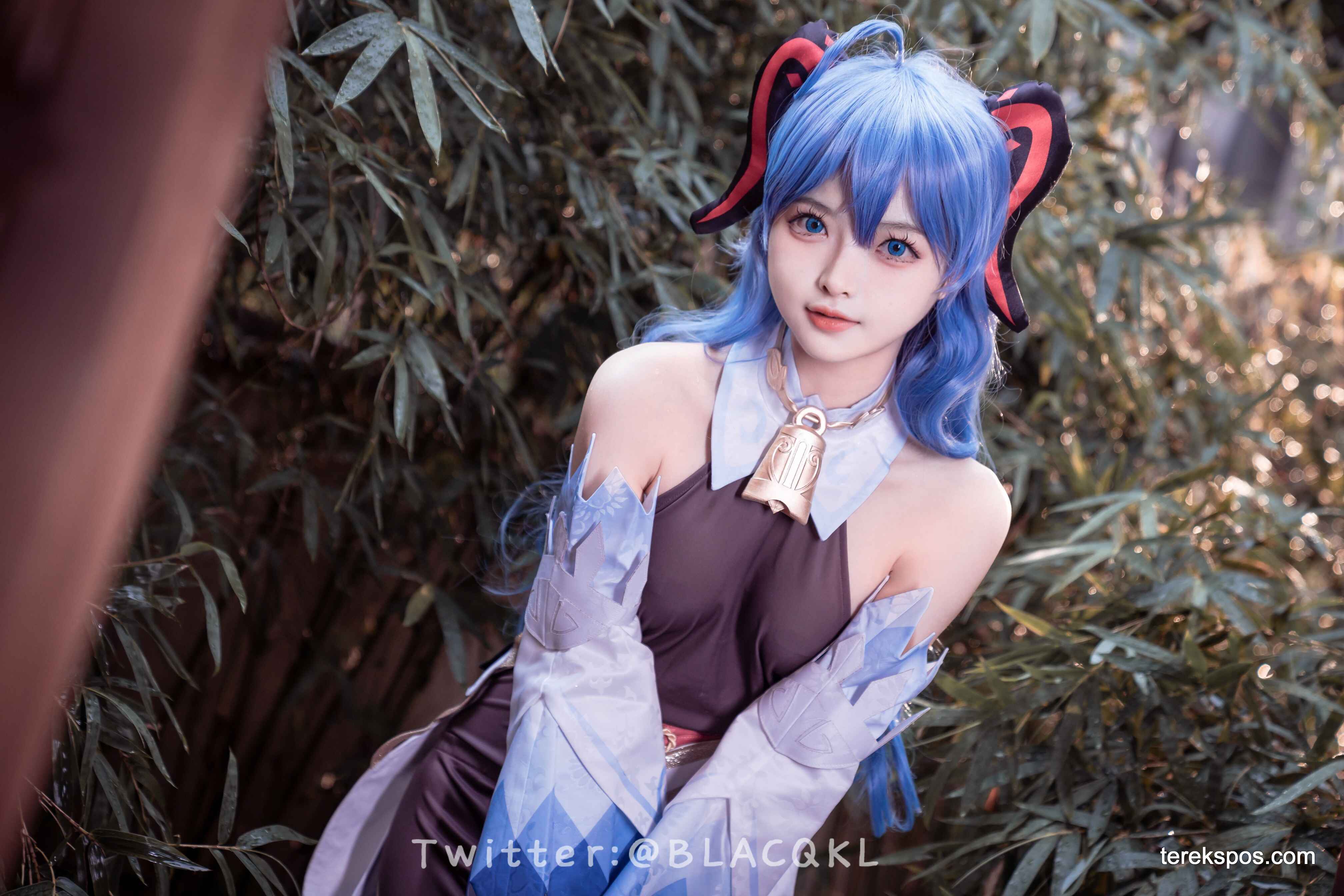 [terekspos.com] Blacqkl (白莉爱吃巧克力) Ganyu Cosplay Genshin Impact (33)