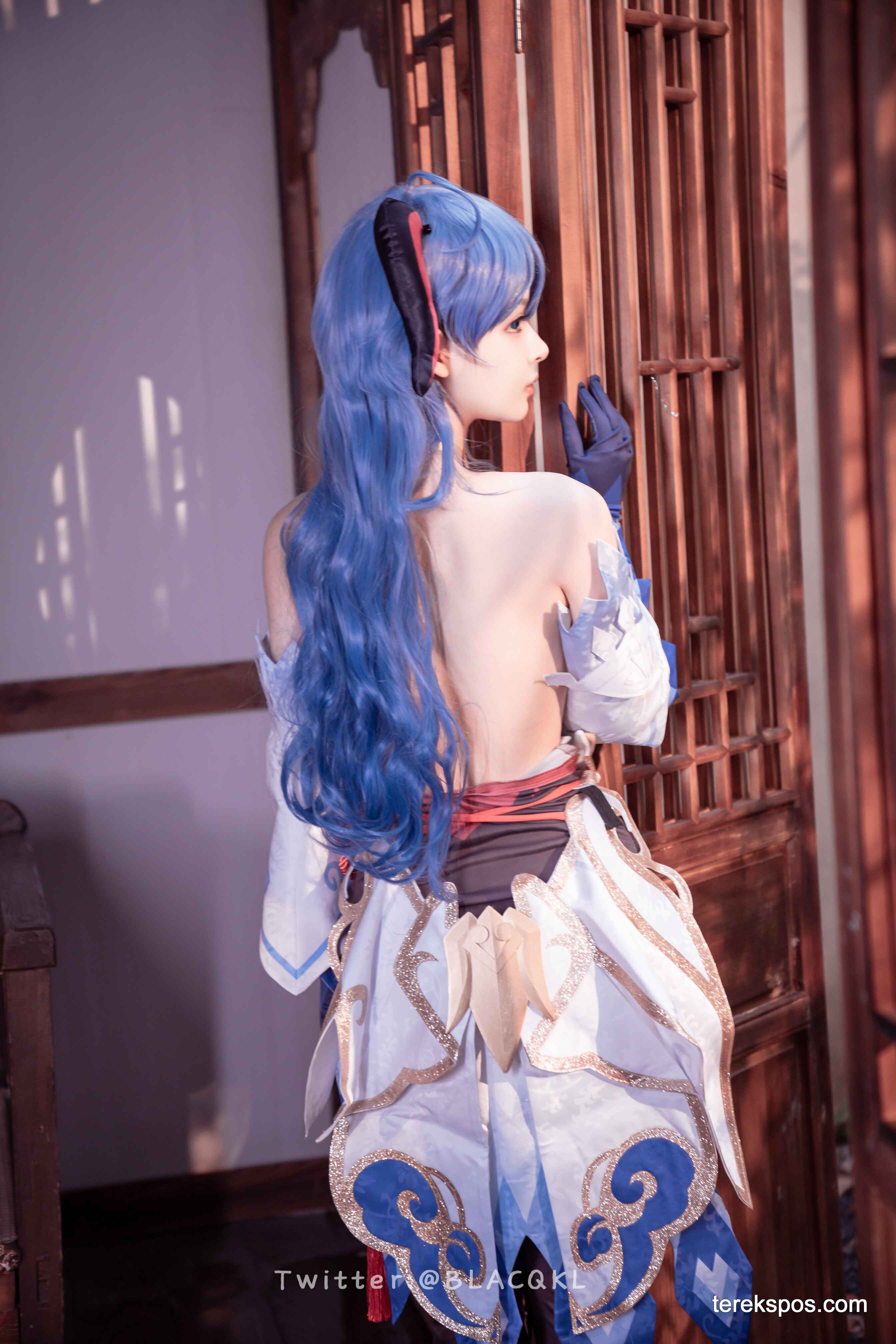 [terekspos.com] Blacqkl (白莉爱吃巧克力) Ganyu Cosplay Genshin Impact (36)