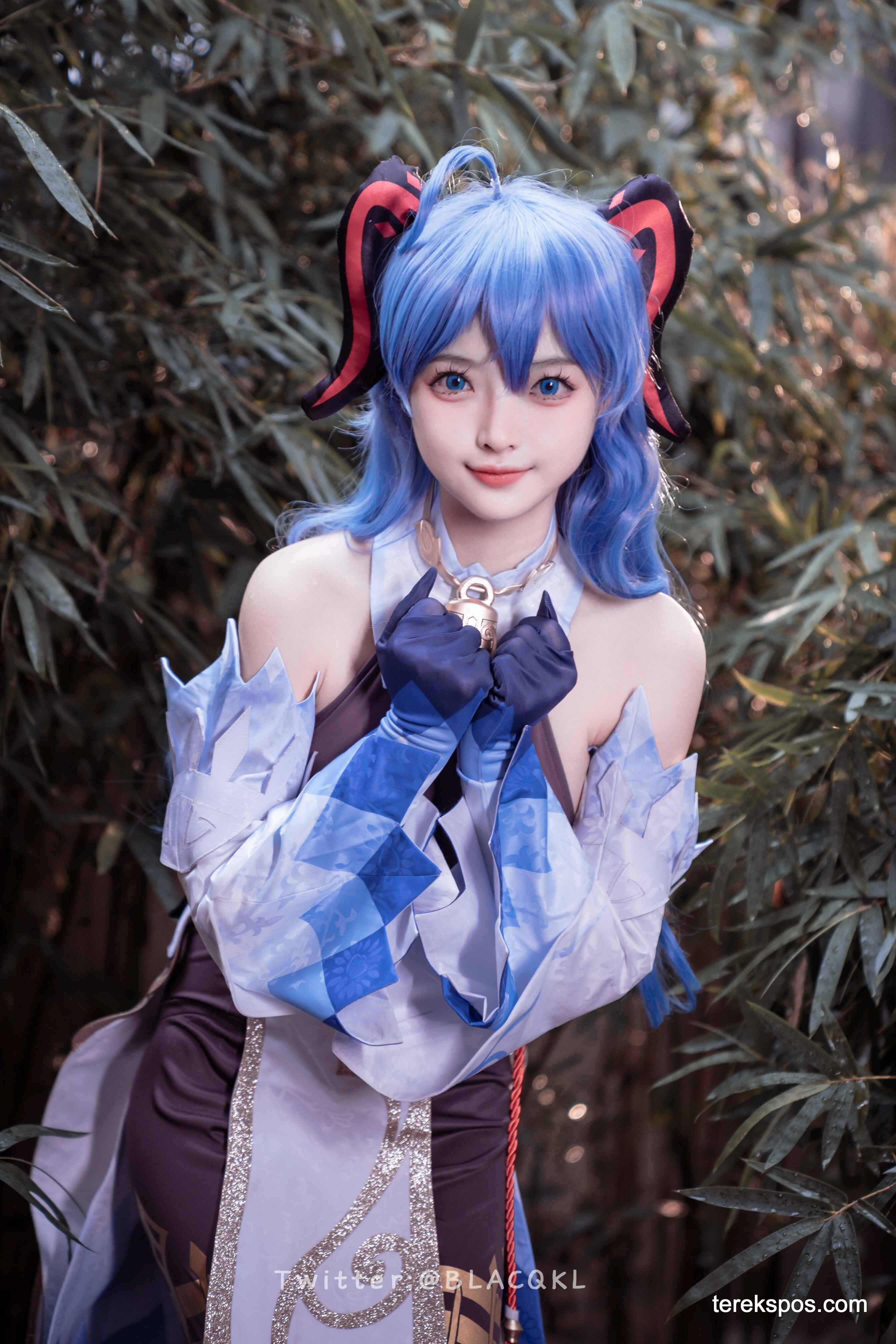 [terekspos.com] Blacqkl (白莉爱吃巧克力) Ganyu Cosplay Genshin Impact (41)