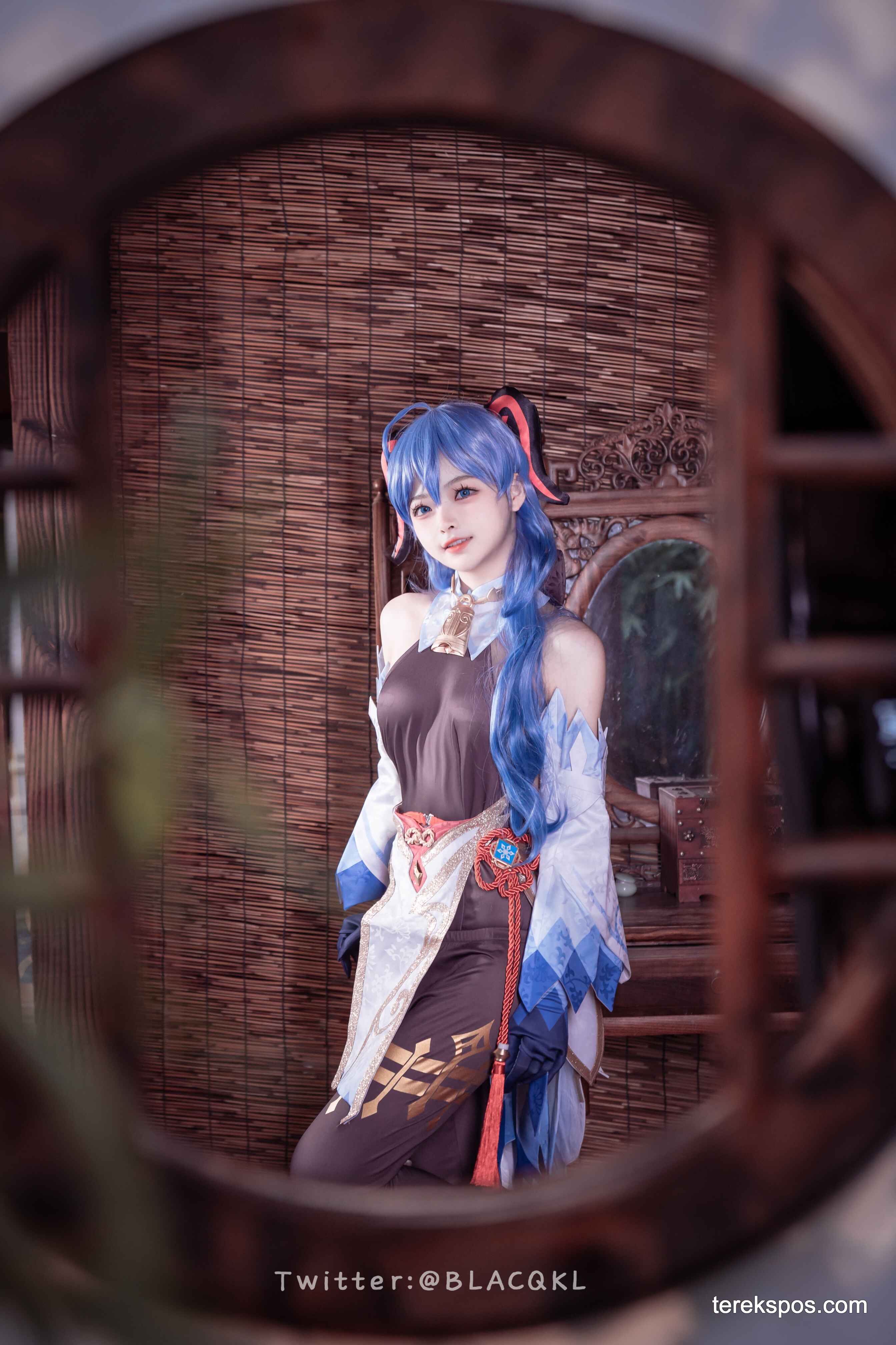 [terekspos.com] Blacqkl (白莉爱吃巧克力) Ganyu Cosplay Genshin Impact (43)