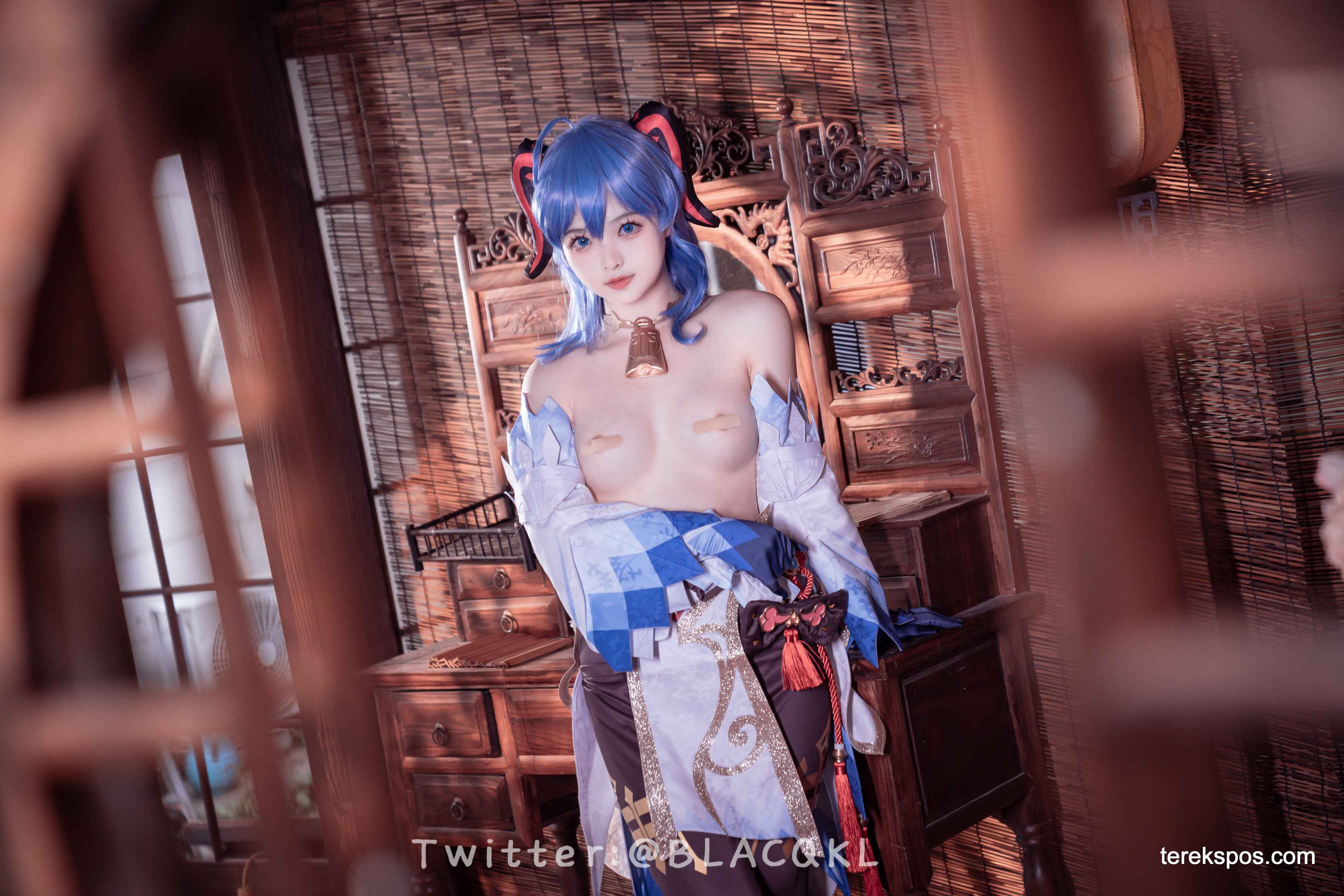 [terekspos.com] Blacqkl (白莉爱吃巧克力) Ganyu Cosplay Genshin Impact (58)