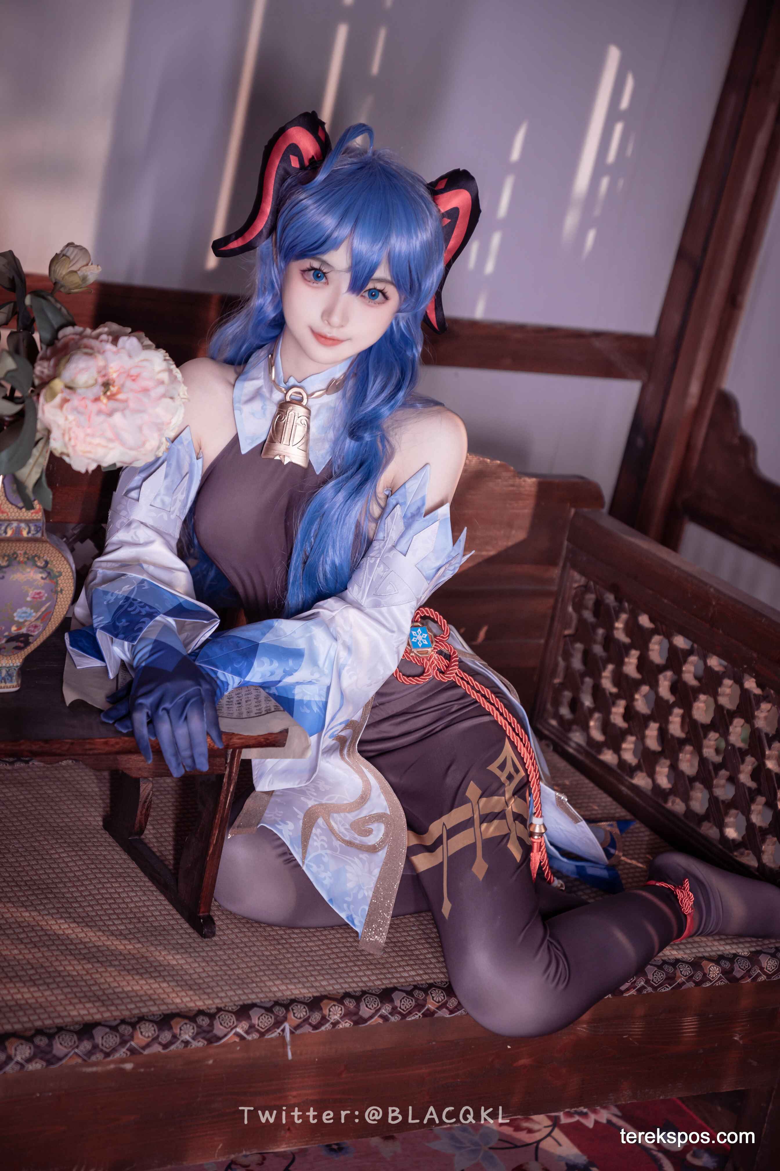 [terekspos.com] Blacqkl (白莉爱吃巧克力) Ganyu Cosplay Genshin Impact (83)