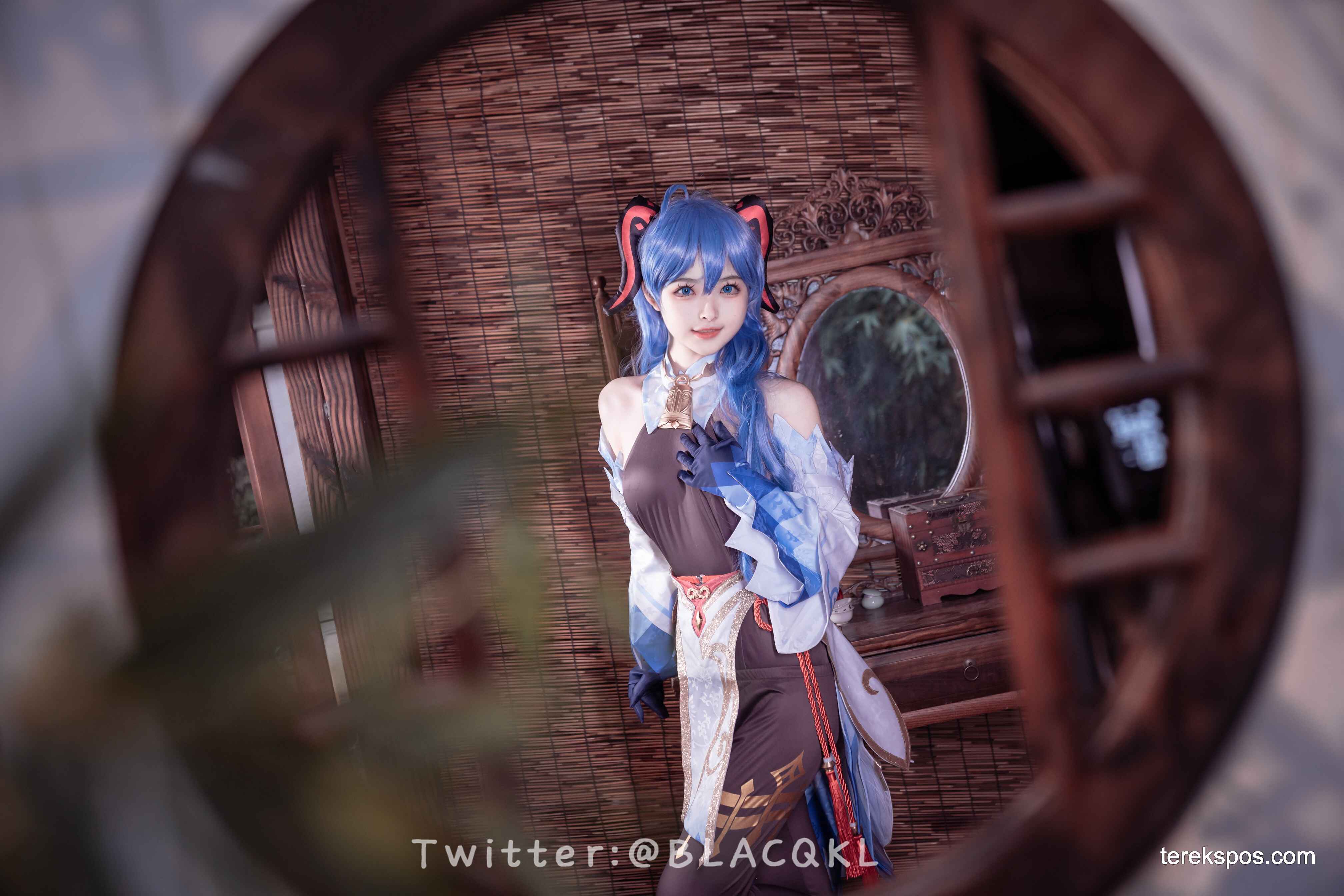 [terekspos.com] Blacqkl (白莉爱吃巧克力) Ganyu Cosplay Genshin Impact (89)