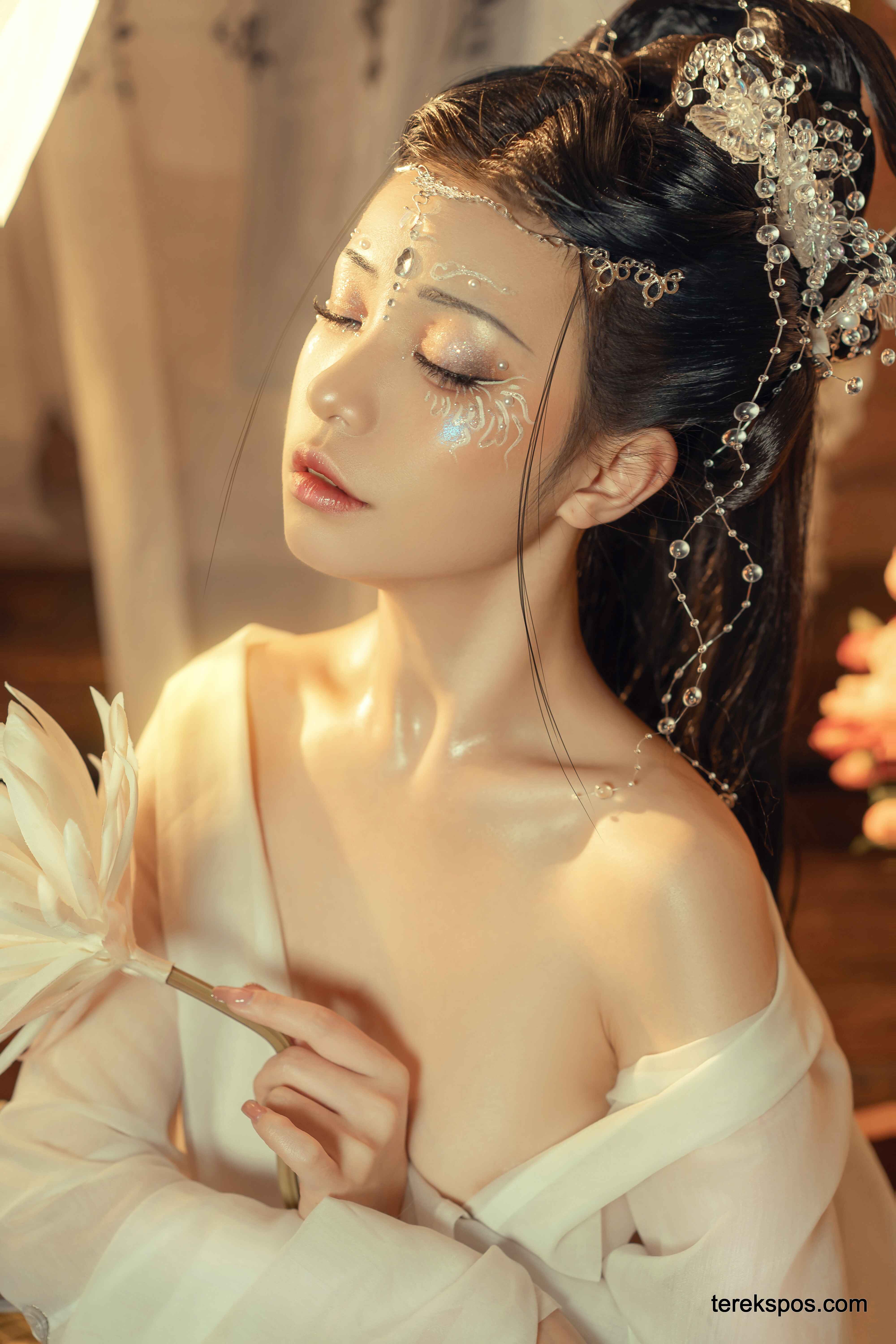 [terekspos.com] Foto Bugil Nekokoyoshi (爆机少女喵小吉) Cosplay Heaven Way (22)